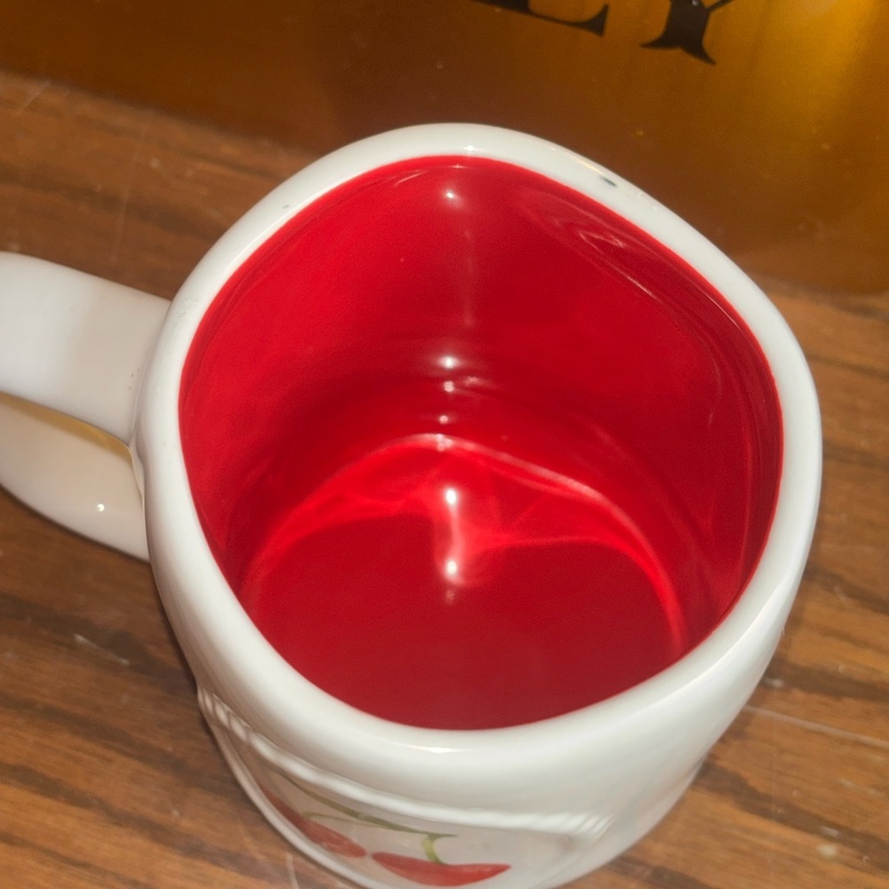 ๐ Rae Dunn Double Sided Mon Cherry Mug - Picture 3 of 5